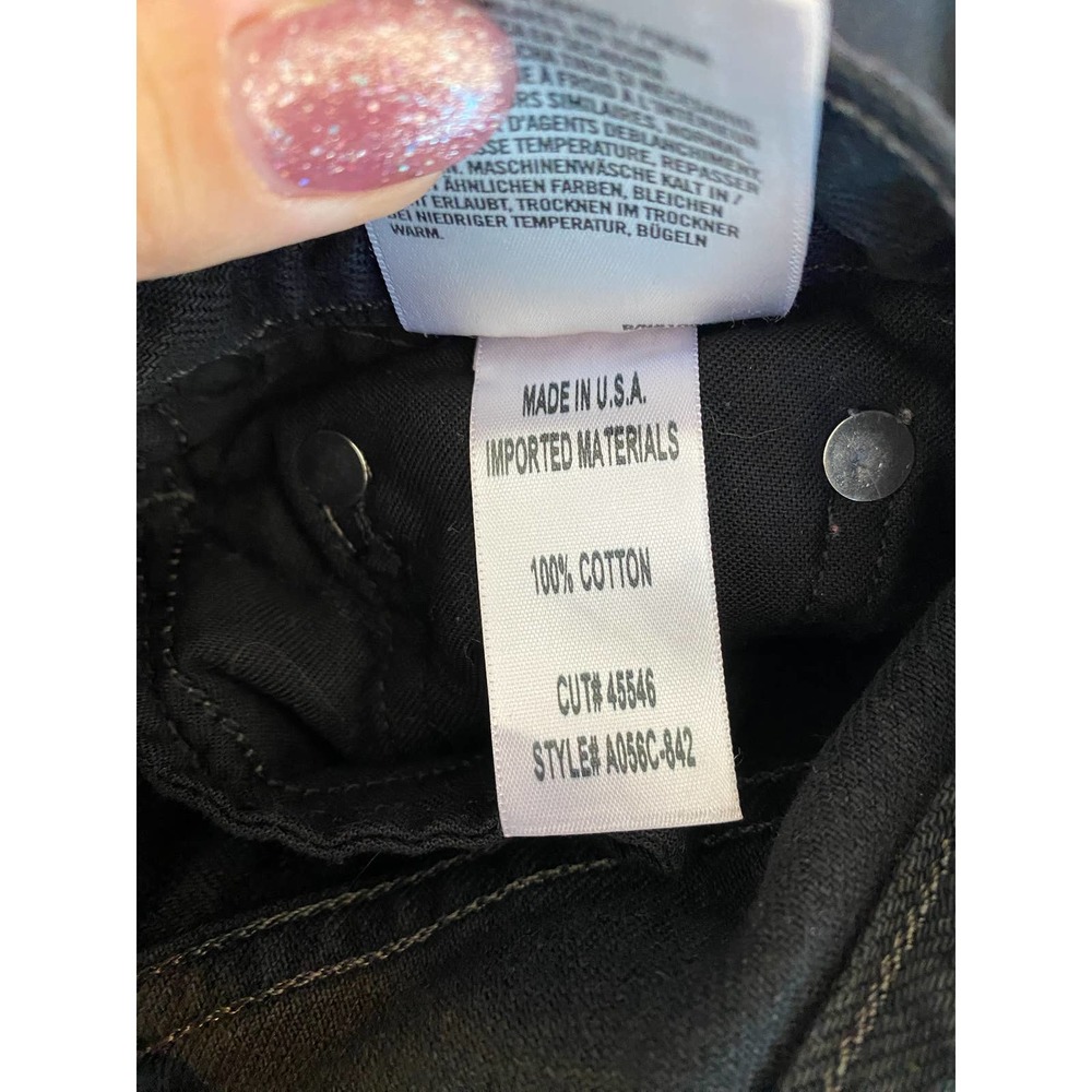Agolde Black Cropped Jeans - Picture 6 of 6